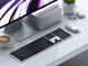 Клавиатури Satechi Slim X3 Bluetooth Keyboard US - Silver