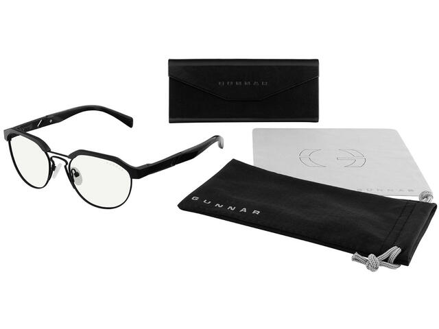Компютърни очила GUNNAR Campbell - Onyx - Clear Pro