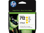 Консумативи HP 712 3-pack 29-ml Yellow DesignJet Ink Cartridge