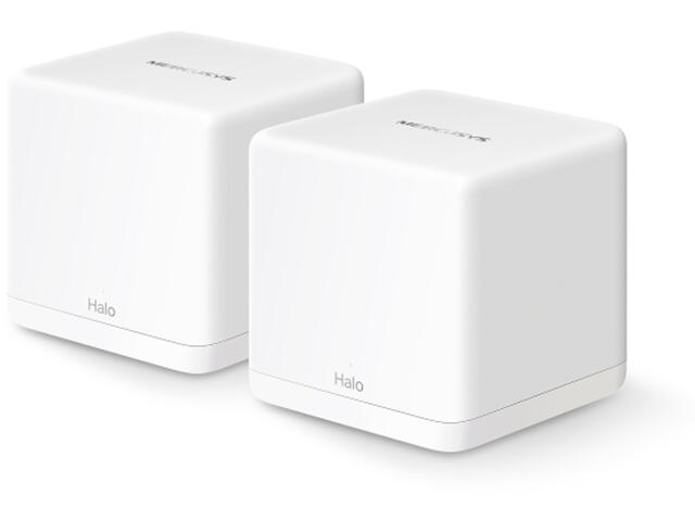 Мрежово оборудване Mercusys Halo H60X AX1500 (2 броя)