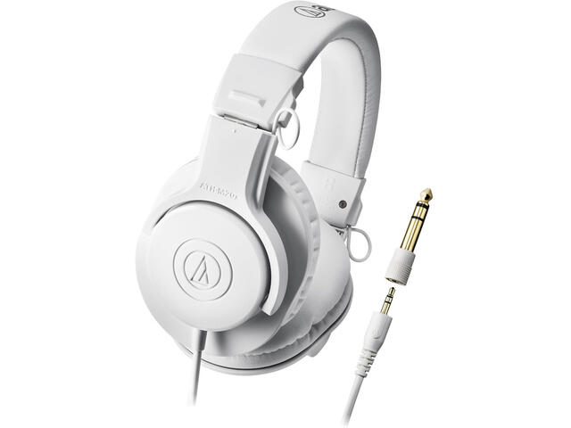 Слушалки Audio-Technica ATH-M20x - бели