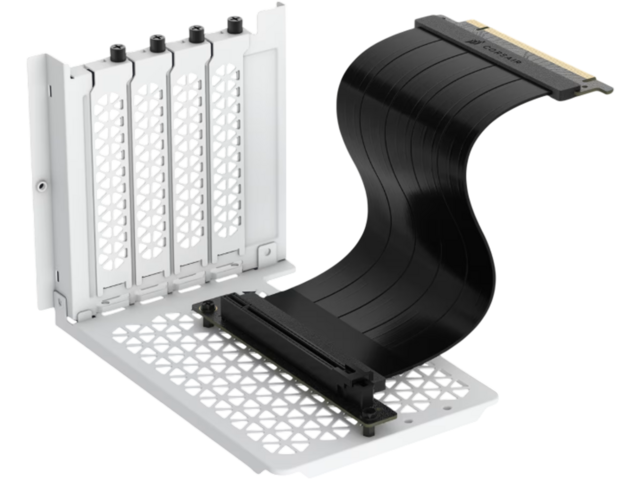 Части и аксесоари Corsair 6500 Series Vertical GPU Mount Kit - Бял