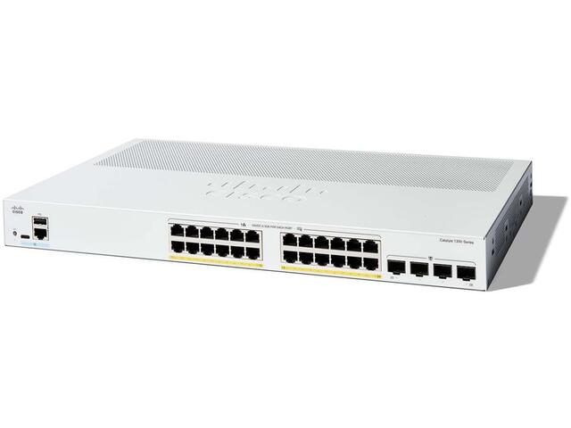 Мрежово оборудване Cisco Catalyst 1200 24-port GE, PoE 4x1G SFP