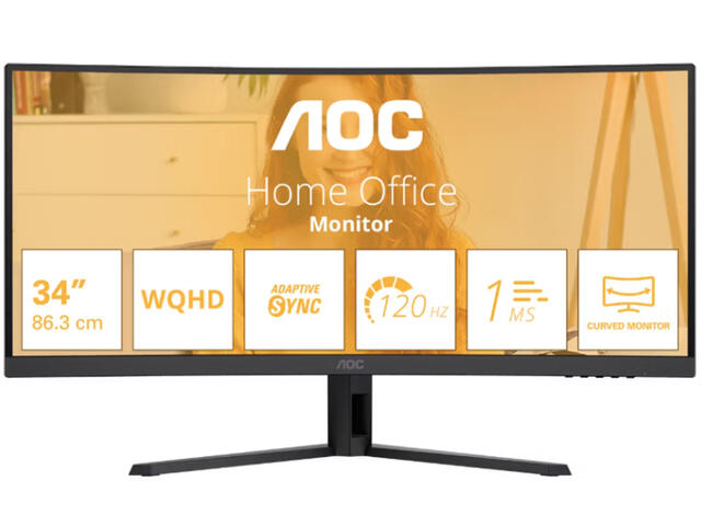 Монитори AOC CU34B3E