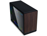 Кутии Lian Li DAN A3-mATX Wood Edition Black, Нарушена Опаковка