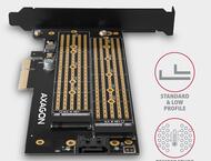 Кабели и Адаптери AXAGON PCEM2-D PCI-E 16x - M.2 SSD NVMe