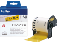 Хартия Brother DK-22606, Yellow 