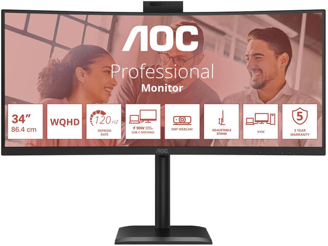 Монитори AOC CU34E4CW