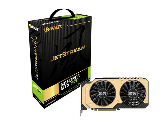 Видео карти PALIT GeForce GTX 970 JetStream 4GB