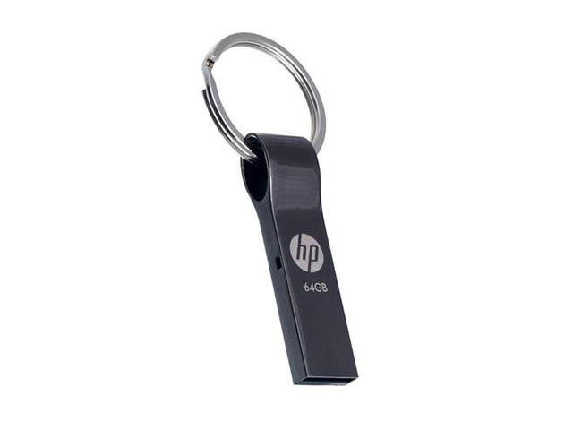 USB памети HP V285W 64GB USB 2.0 Metal Key Ring