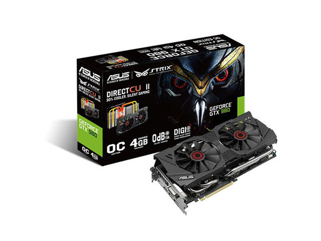 Видео карти ASUS GeForce Strix GTX 980 4GB GDDR5