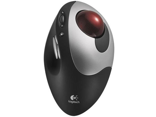 Мишки Безжична оптична мишка Logitech Trackman