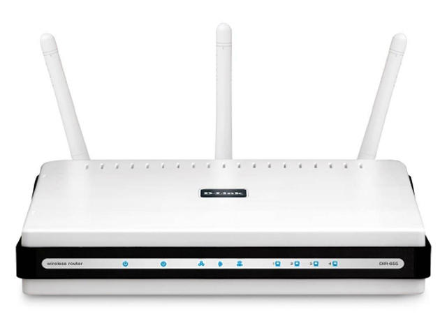 Мрежово оборудване D-Link Wireless N Draft 802.11n Wireless Router 