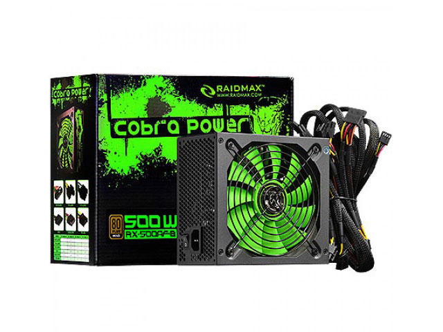 Захранвания за компютри RAIDMAX Cobra RX-500AF-B
