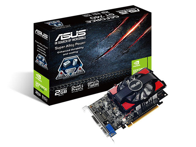 Видео карти ASUS GeForce GT 740 2GB