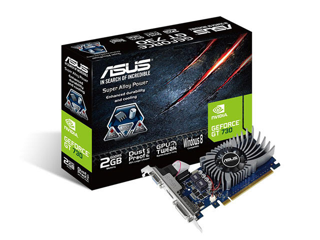 Видео карти ASUS GeForce GT 730 2GB GDDR5
