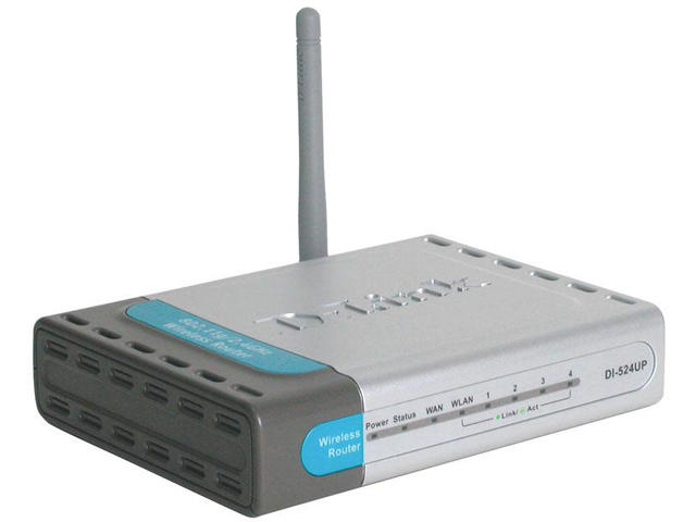 Мрежово оборудване D-Link AirPlusG - Switch & USB Printer Server