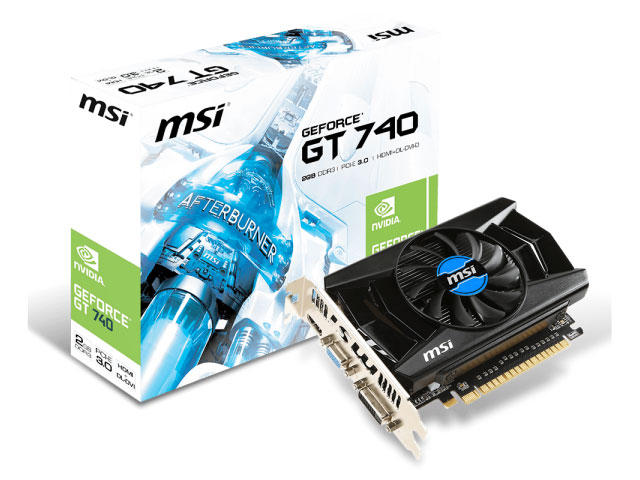 Видео карти MSI GeForce GT 740