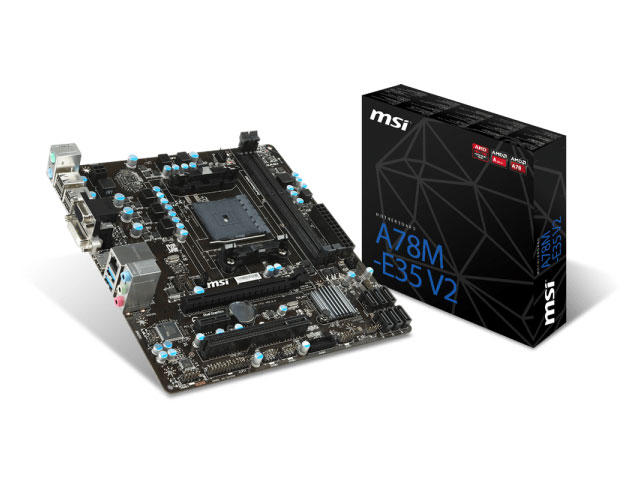 Дънни платки MSI A78M-E35 V2