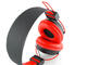 Слушалки Modecom MC-400 Circuit, черно-червени