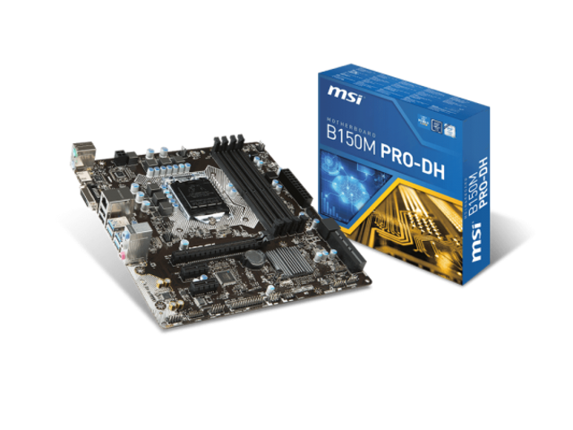 Дънни платки MSI B150M PRO-DH