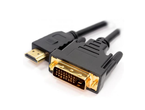 Кабели и Адаптери VCom кабел DVI 24+1 Dual Link M / HDMI M - CG481G-1.5 метра