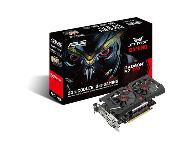 Видео карти ASUS Strix Radeon R7 370-DC2OC-4GD5 G