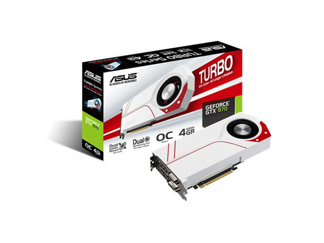 Видео карти Asus GeForce Turbo GTX970 OC-4GD5