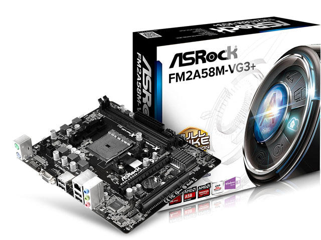 Дънни платки ASRock FM2A68M-DG3+