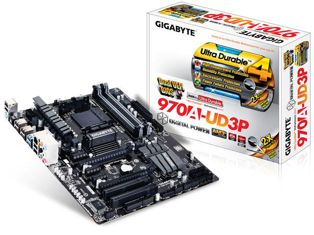 Дънни платки Gigabyte GA-970A-UD3P