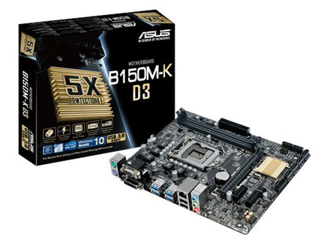 Дънни платки Asus  B150M-K D3
