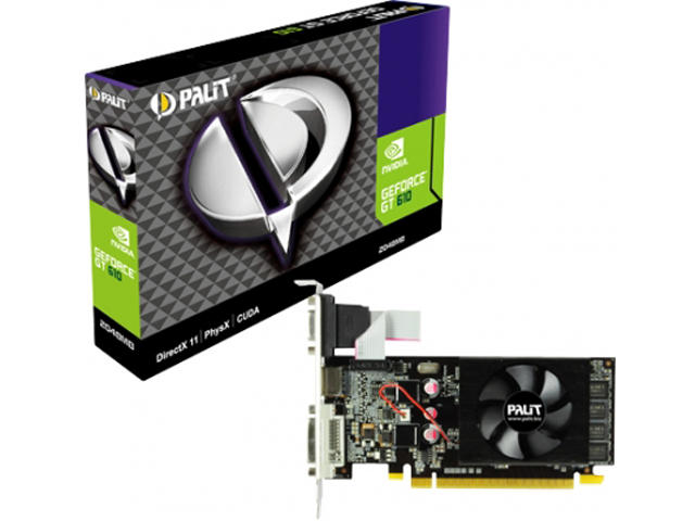 Видео карти PALIT GeForce GT610 2GB SD3 LP