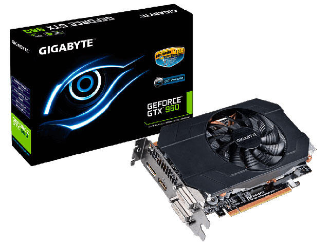 Видео карти Gigabyte GeForce GTX 960 GV-N960IXOC-2GD 