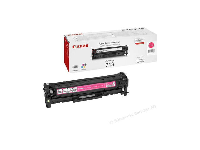 Консумативи Оригинален тонер Canon CRG-718М