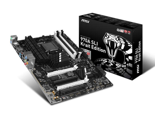 Дънни платки MSI  970A SLI Krait Edition