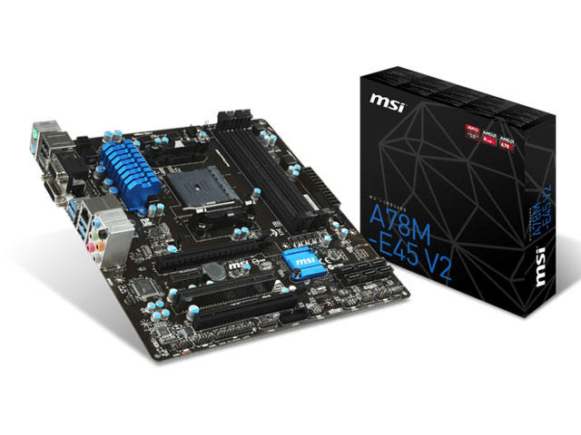 Дънни платки MSI A78M-E45 V2