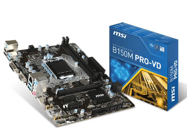 Дънни платки MSI B150M PRO-VD