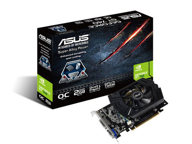 Видео карти ASUS GeForce GT 740-OC-2GD5
