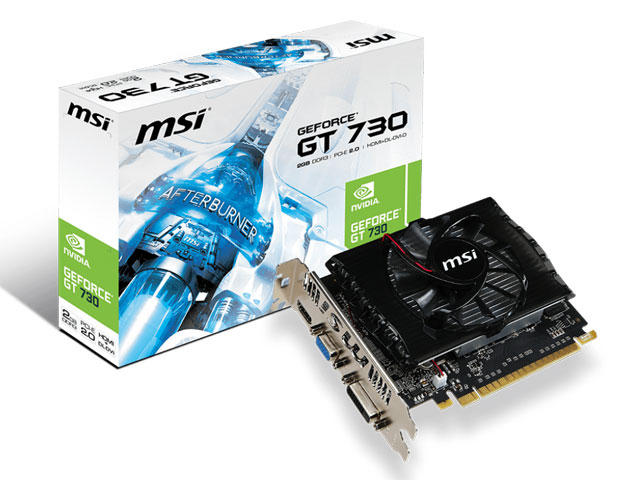 Видео карти MSI GeForce GT 730 N730-2GD3V2 