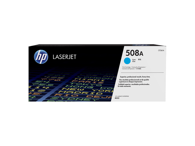 Консумативи Оригинален тонер HP 508A Cyan
