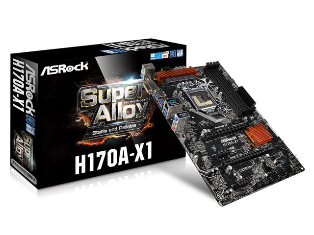 Дънни платки ASRock H170A-X1