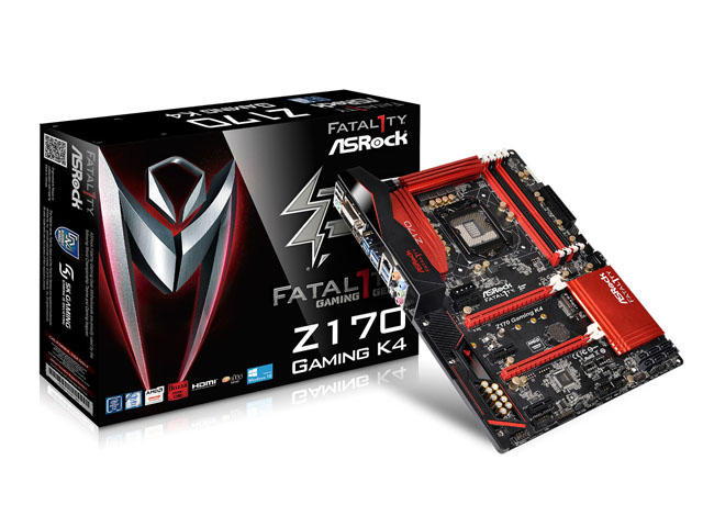 Дънни платки ASRock Z170 Gaming K4