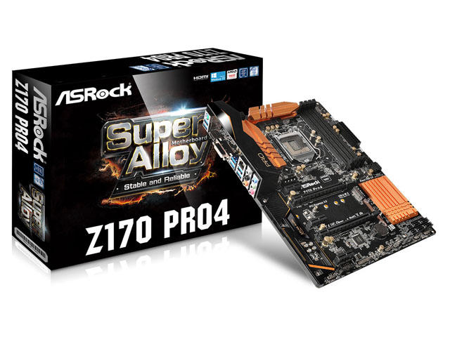 Дънни платки ASRock Z170 Pro4