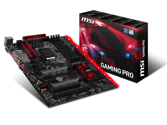Дънни платки MSI  Z170A GAMING PRO
