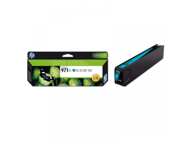 Консумативи Оригинален тонер HP 971XL High Yield Cyan