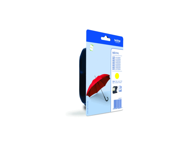 Консумативи Оригинален Brother LC-225XL Yellow Ink Cartridge